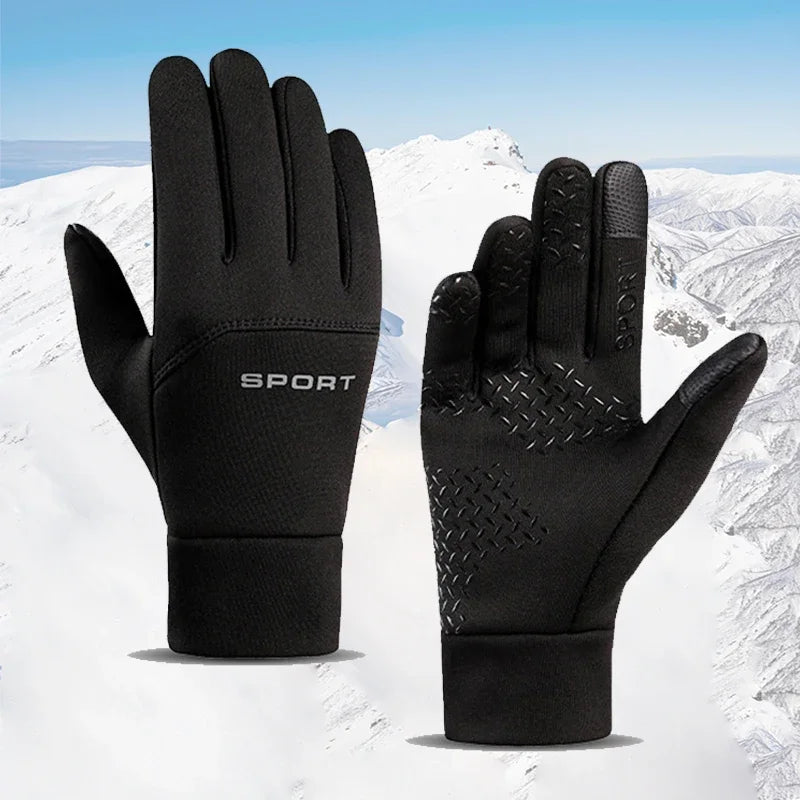 Winter Running Gloves - Touchscreen Windproof Thermal Gloves