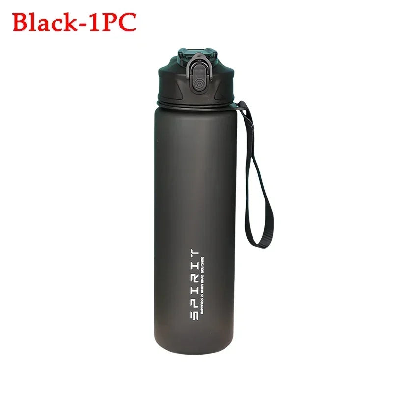 750ml Sports Water Bottle with Straw & Carrying Cord