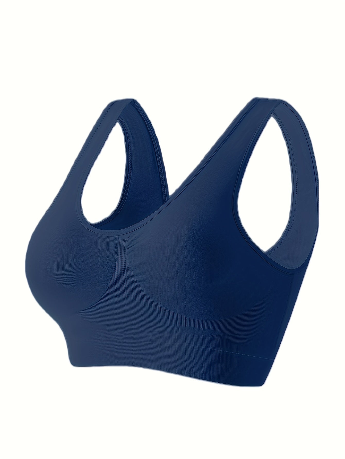 Women's Wireless Sports Bras 3-Pack - Breathable High Elasticity Bra Set