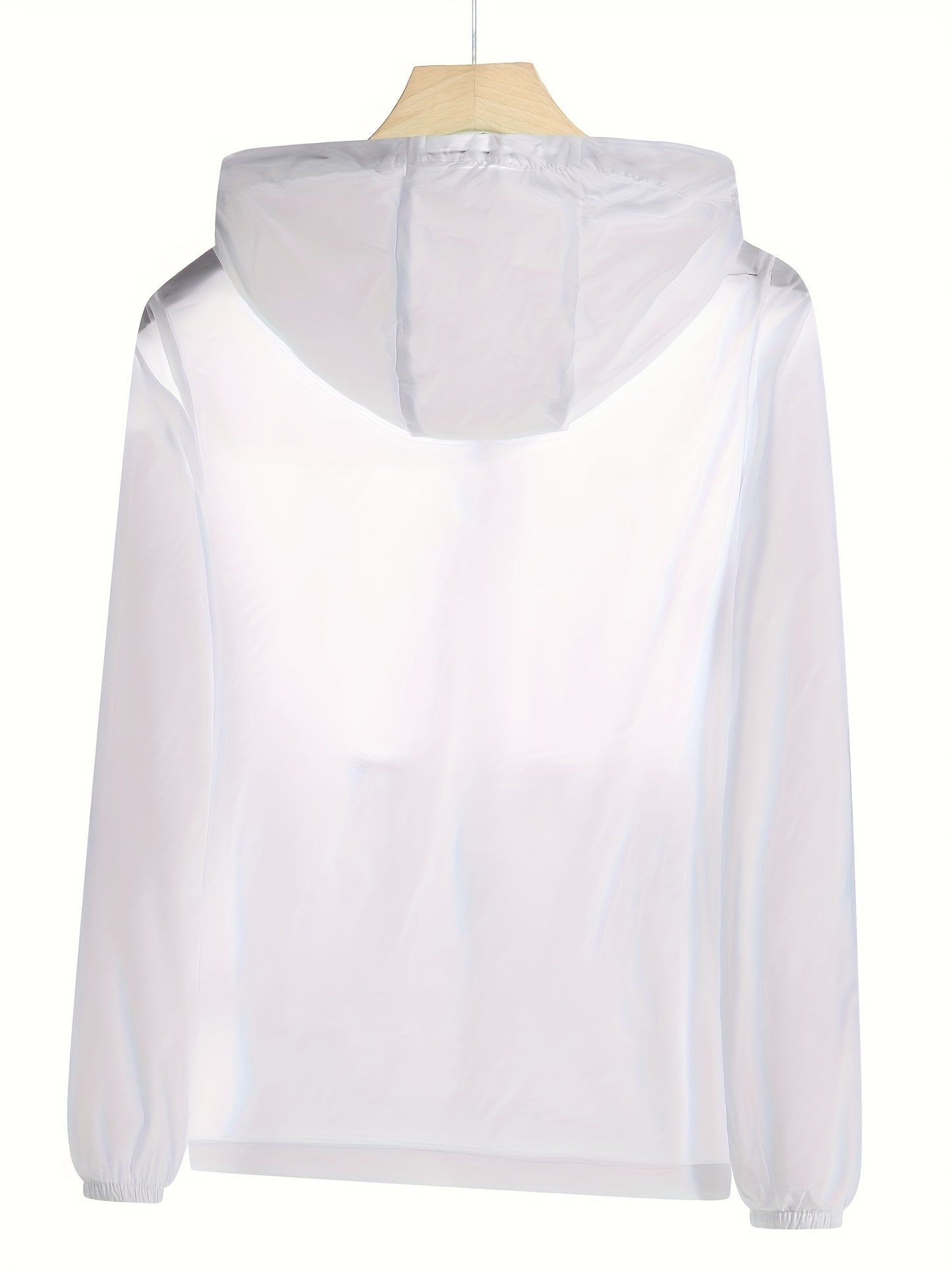 Women's Breathable Running Hoodie - Outdoor Sports Jacket with Drawstring