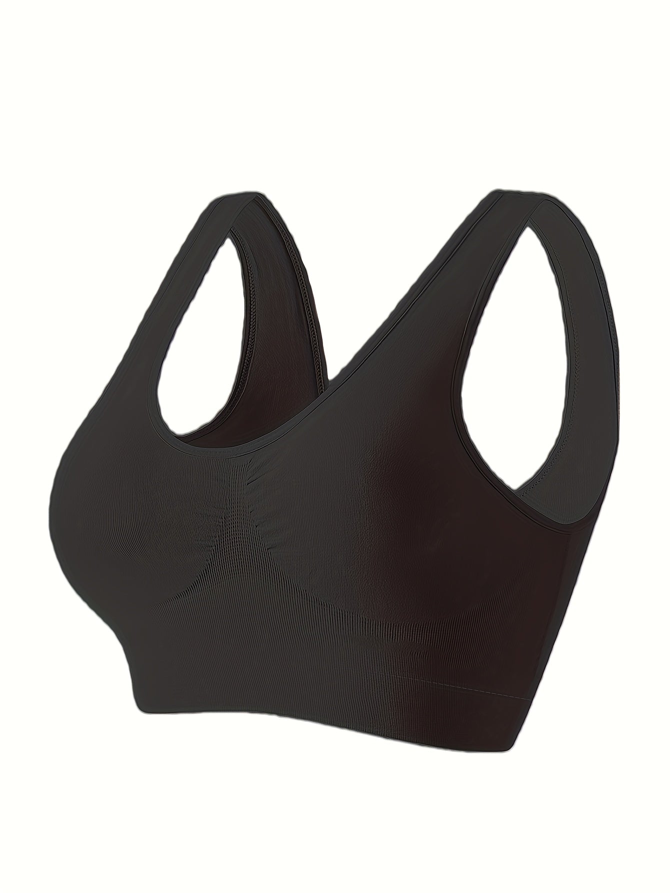 Women's Wireless Sports Bras 3-Pack - Breathable High Elasticity Bra Set