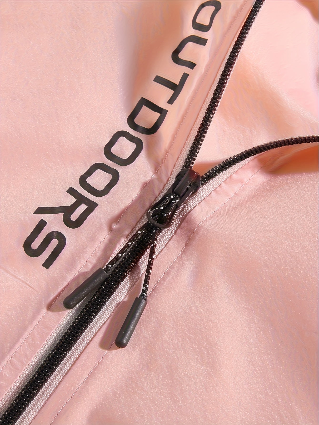 Women's Breathable Running Hoodie - Outdoor Sports Jacket with Drawstring