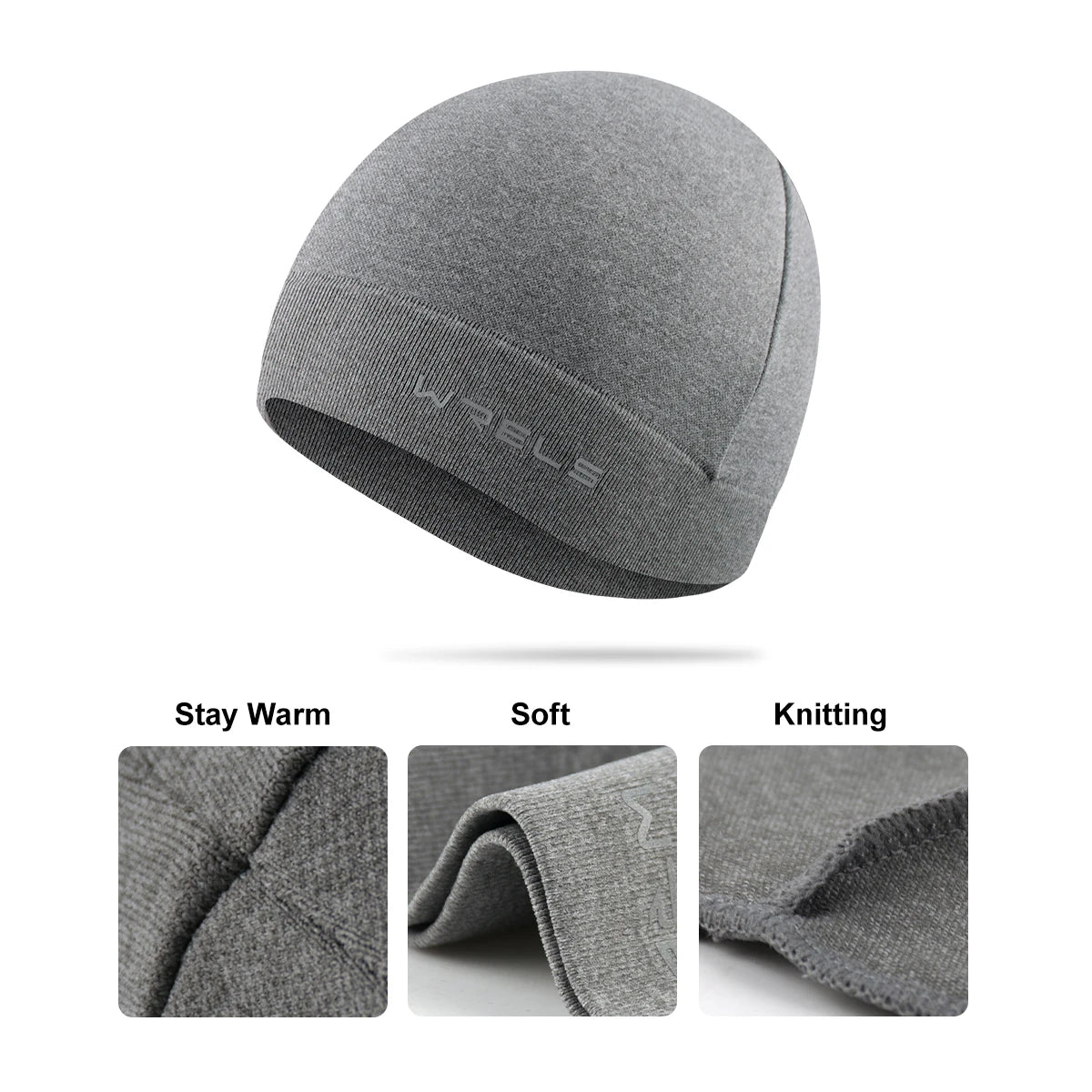 Winter Running Hat - Soft Elastic Windproof Beanie for Men & Women