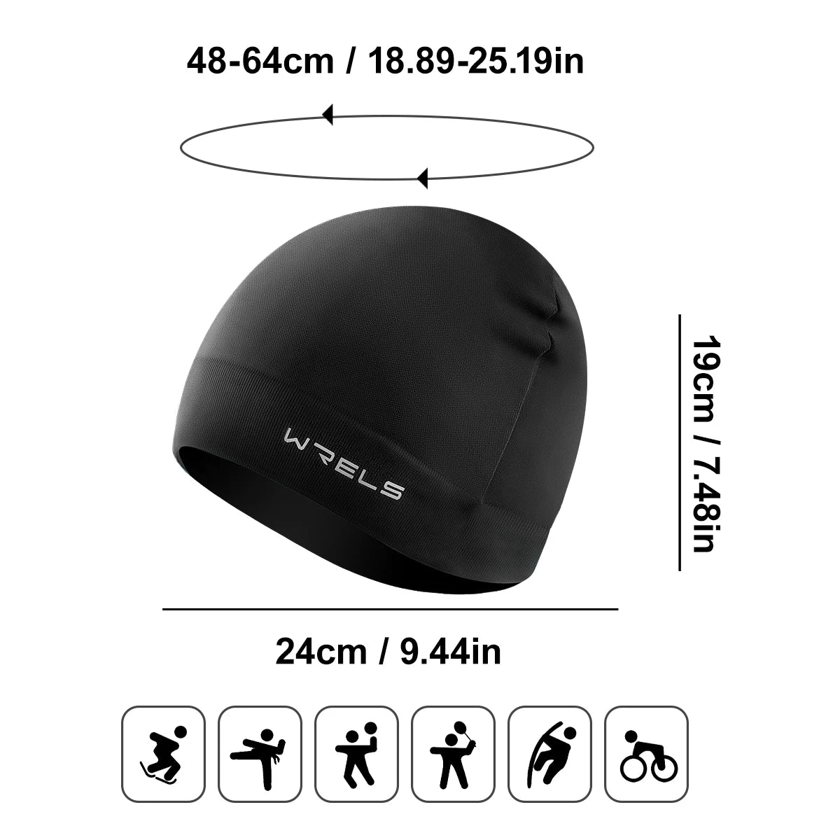 Winter Running Hat - Soft Elastic Windproof Beanie for Men & Women