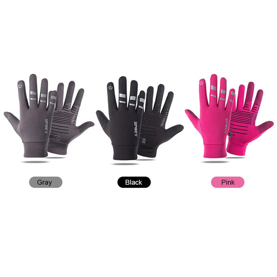 Full Finger Running Gloves - Anti-Slip Breathable Sports Gloves