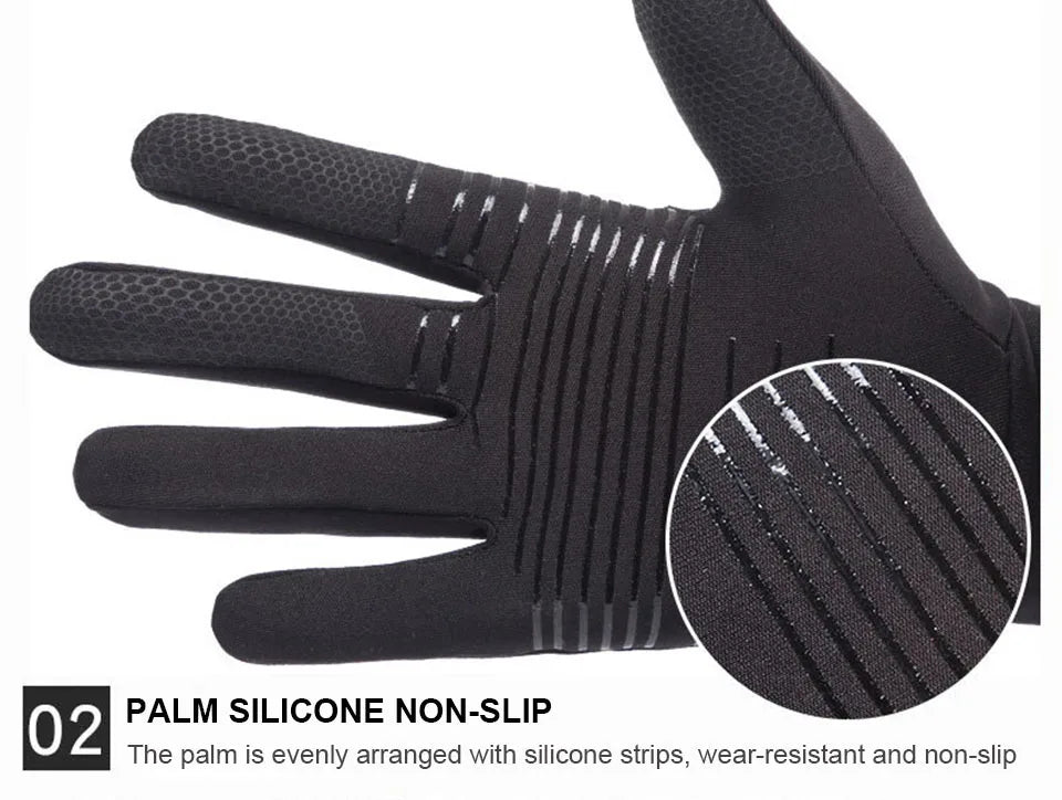 Full Finger Running Gloves - Anti-Slip Breathable Sports Gloves