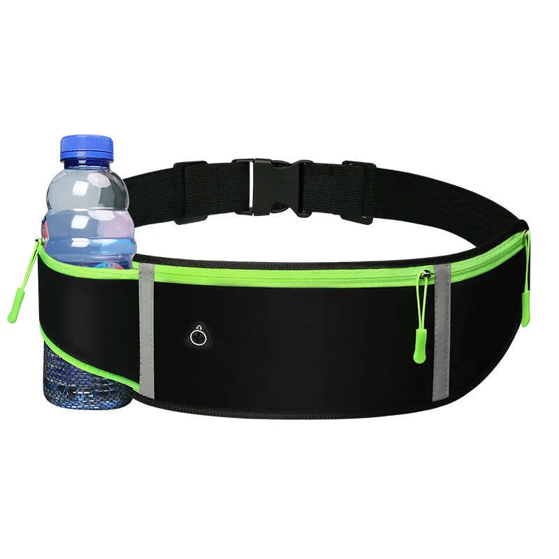 Running Belt Waist Bag - Water Resistant Phone Holder for Gym & Sports