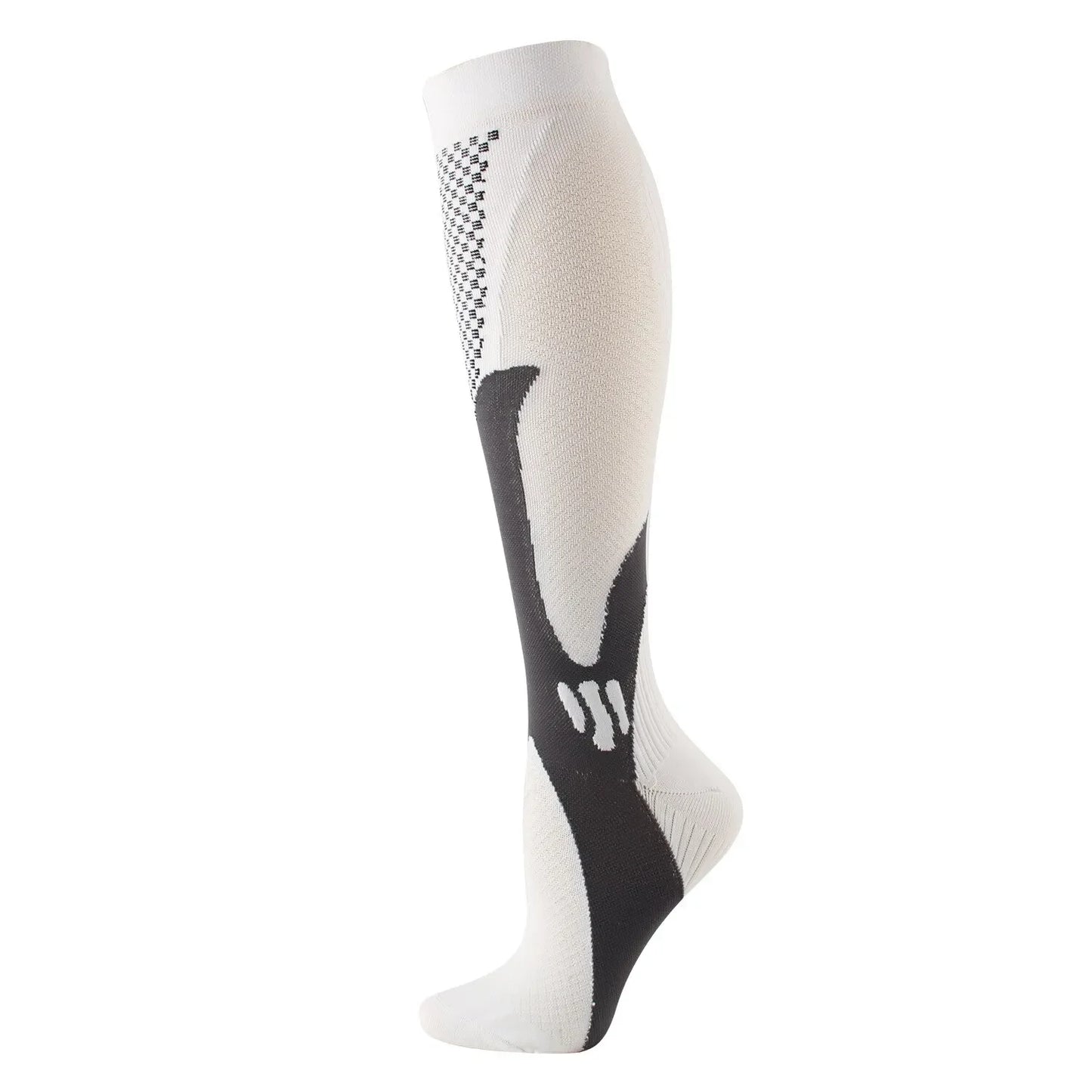 Medical Compression Socks - Athletic Support for Running, Travel & Cycling