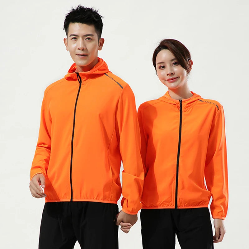 Men's Lightweight Running Jacket with Zip