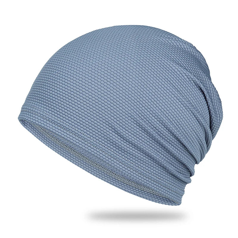 Men's Summer Running Hat - Quick-Dry Mesh Beanie