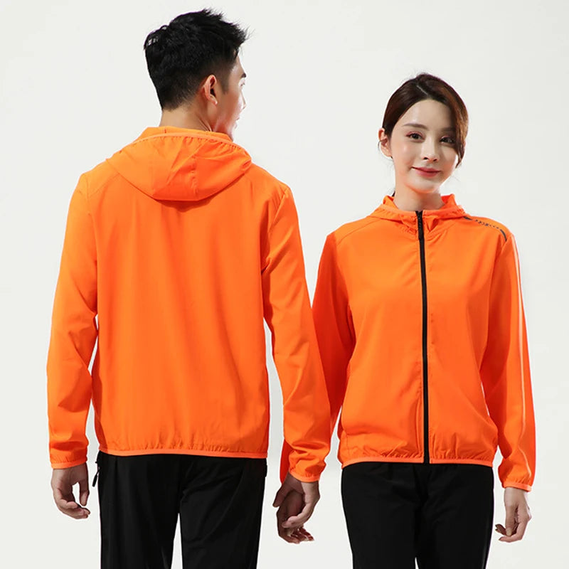 Men's Lightweight Running Jacket with Zip