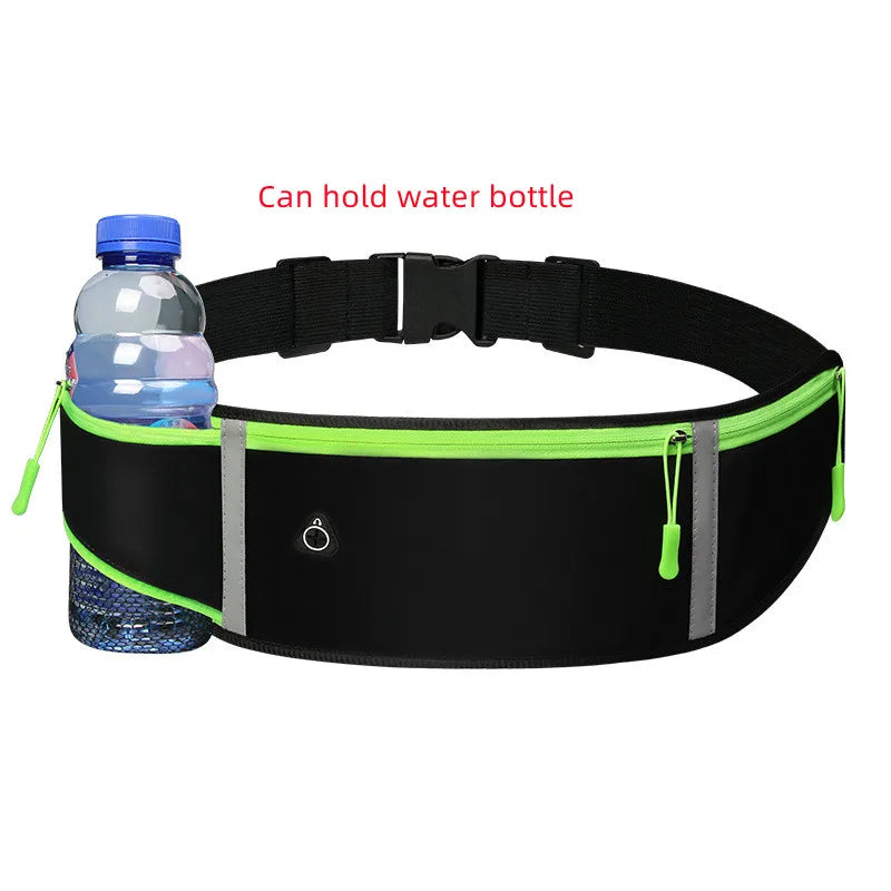 Running Belt Waist Bag - Water Resistant Phone Holder for Gym & Sports