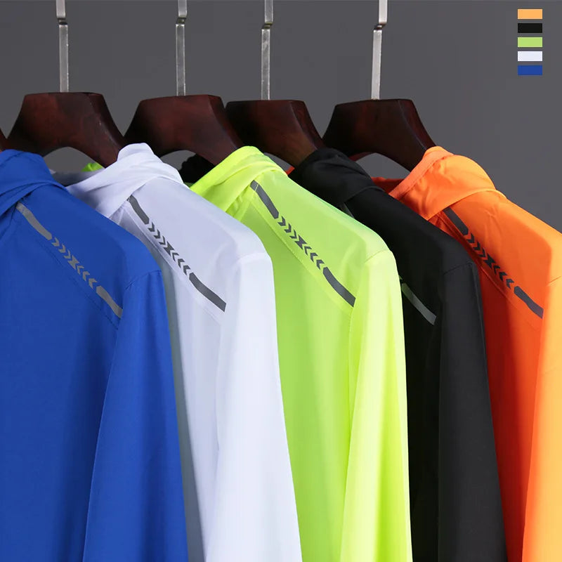 Men's Lightweight Running Jacket with Zip