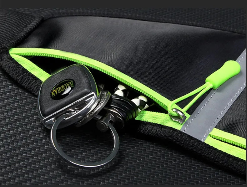 Running Belt Waist Bag - Water Resistant Phone Holder for Gym & Sports