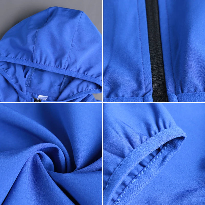 Men's Lightweight Running Jacket with Zip
