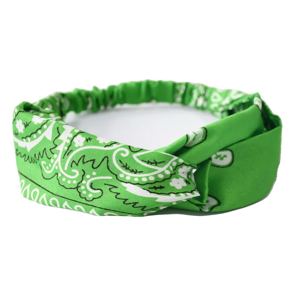 Knotted Running Headband - Sweat-Absorbing Sports Headband
