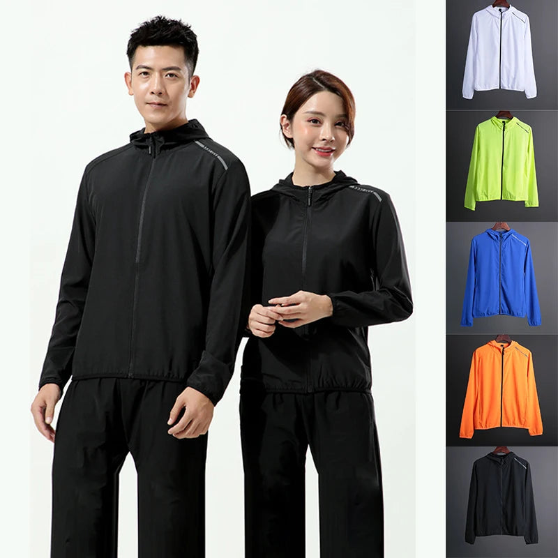 Men's Lightweight Running Jacket with Zip