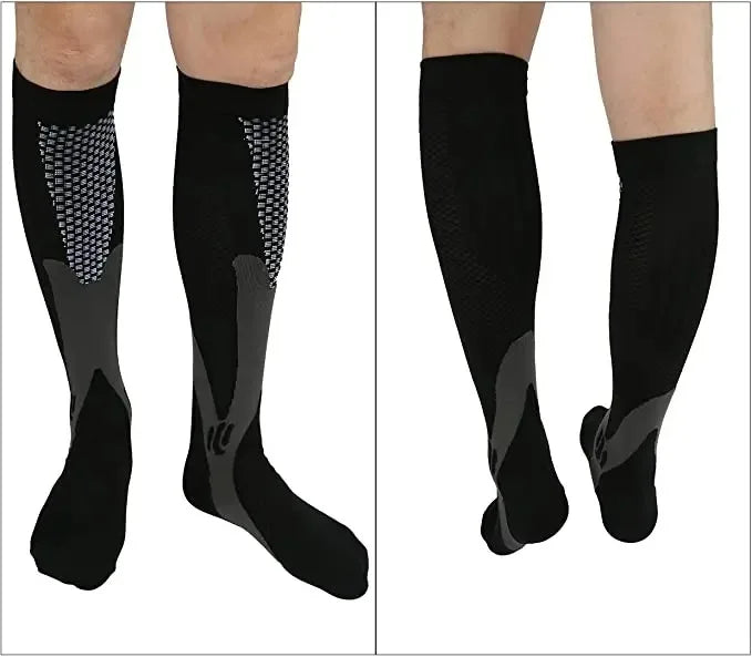 Compression Running Socks - 20-30 mmHg Anti-Fatigue Sports Socks
