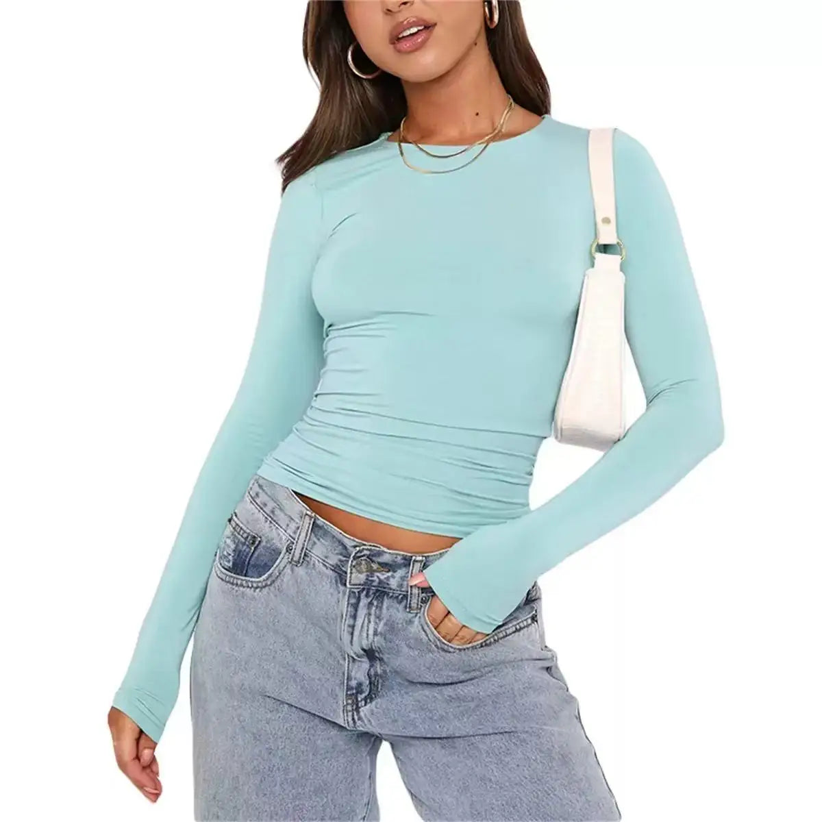 Women's Seamless Base Layer Long Sleeve Running Top