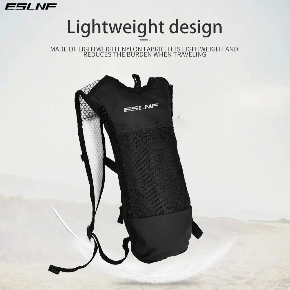 Hydration Backpack for Running, Cycling & Hiking - Lightweight Water Pack