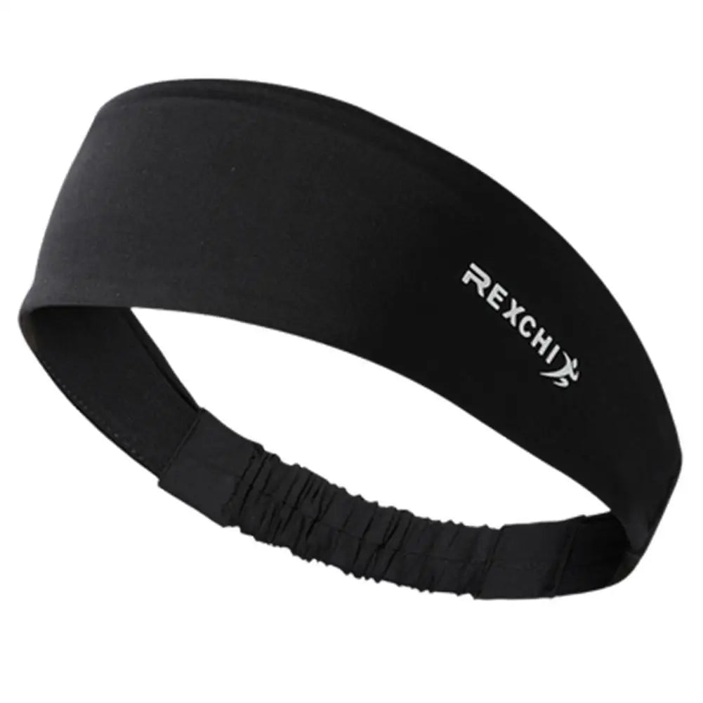 Moisture-Wicking Running Headband - Non-Slip Elastic Sweatband