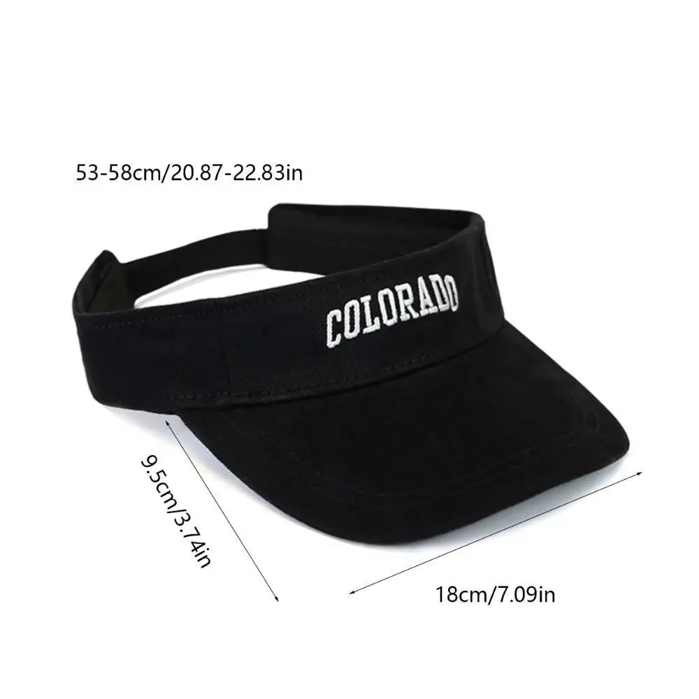 Running Sun Visor - Lightweight Sports Cap with UV Protection