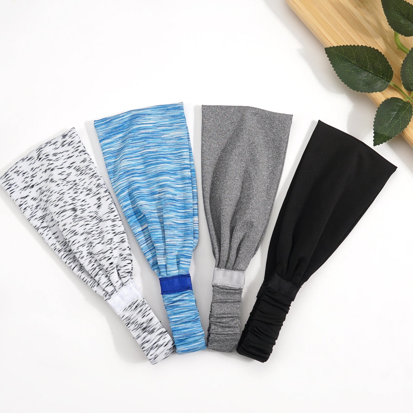 Elastic Running Headband - Soft Sweatband for Gym & Fitness