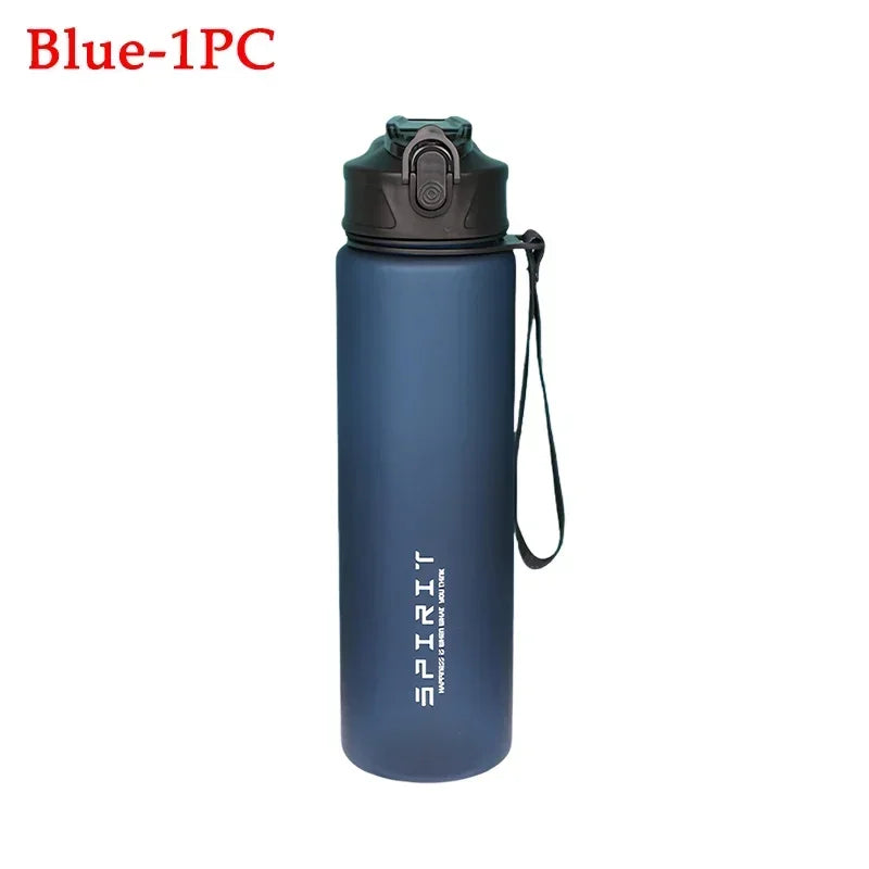 750ml Sports Water Bottle with Straw & Carrying Cord