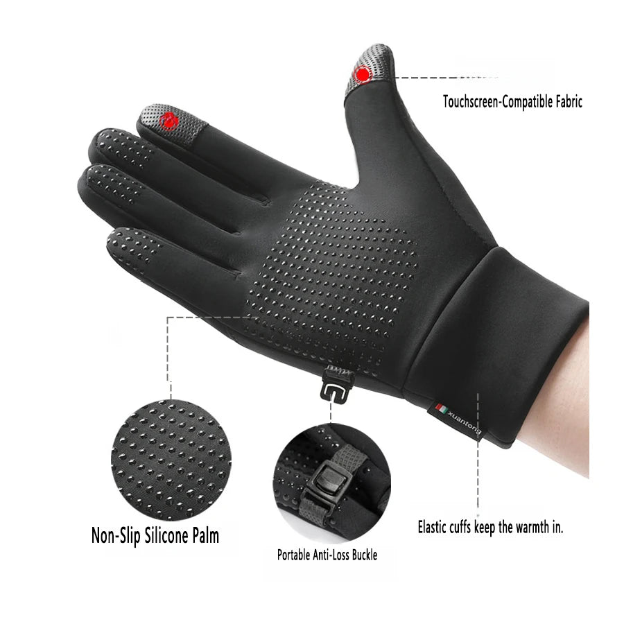 Lightweight Running Gloves,Touch Screen Anti-Slip Warm Gloves Liners for Cycling Biking Sporting Driving for Men Women