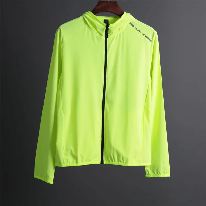 Men's Lightweight Running Jacket with Zip