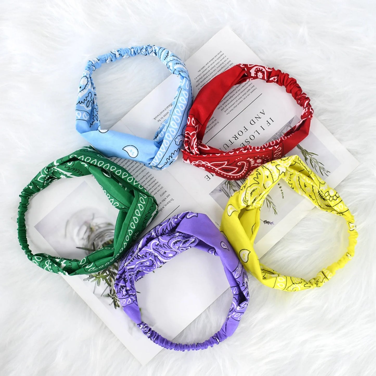 Knotted Running Headband - Sweat-Absorbing Sports Headband
