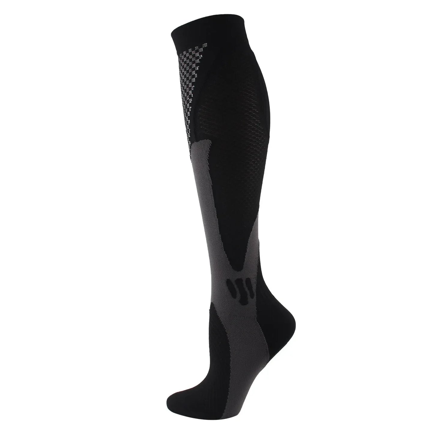 Medical Compression Socks - Athletic Support for Running, Travel & Cycling