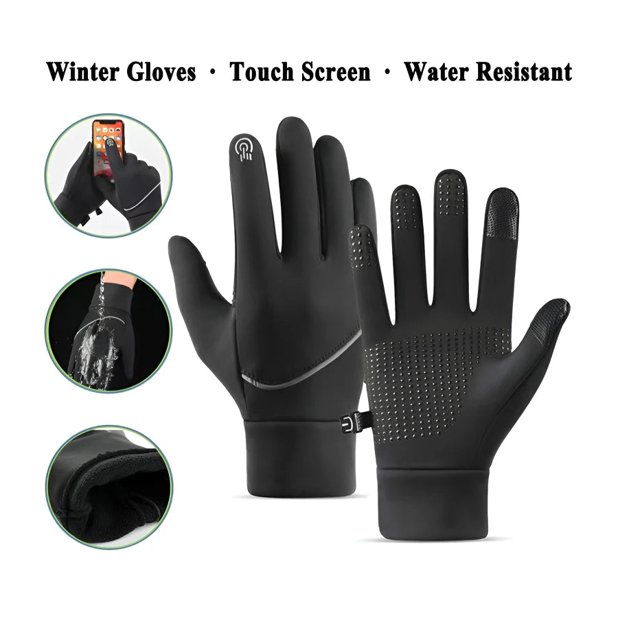 Lightweight Running Gloves,Touch Screen Anti-Slip Warm Gloves Liners for Cycling Biking Sporting Driving for Men Women