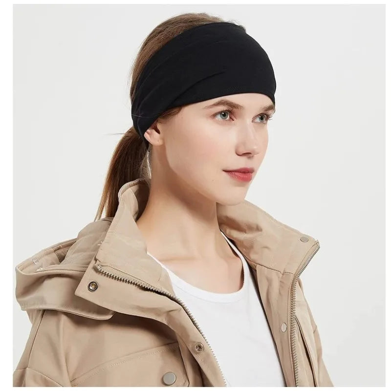 Quick-Dry Running Headband - Breathable Absorbent Sweatband