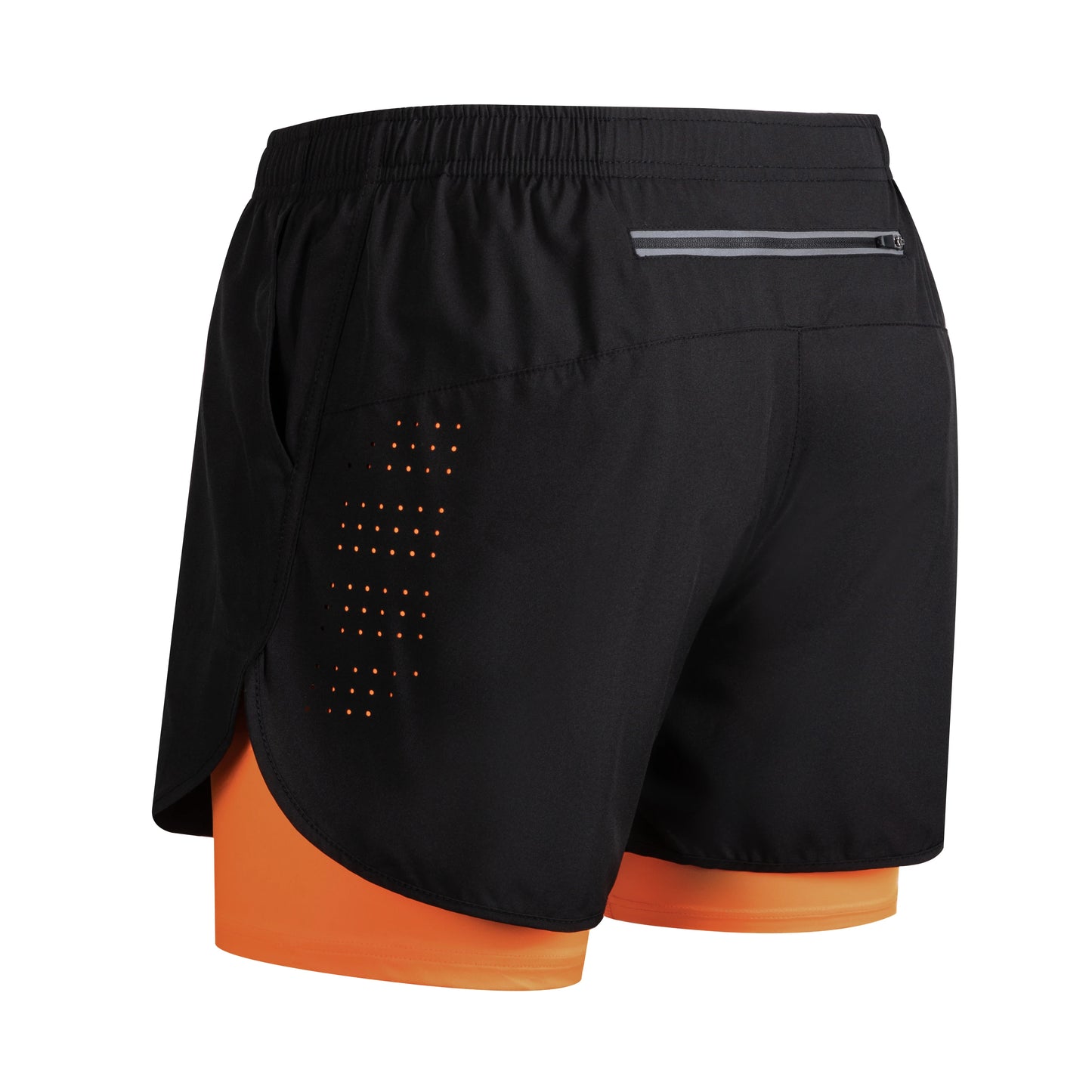 Men's 2-in-1 Running Shorts - Quick Dry Double Layer Bodybuilding Shorts