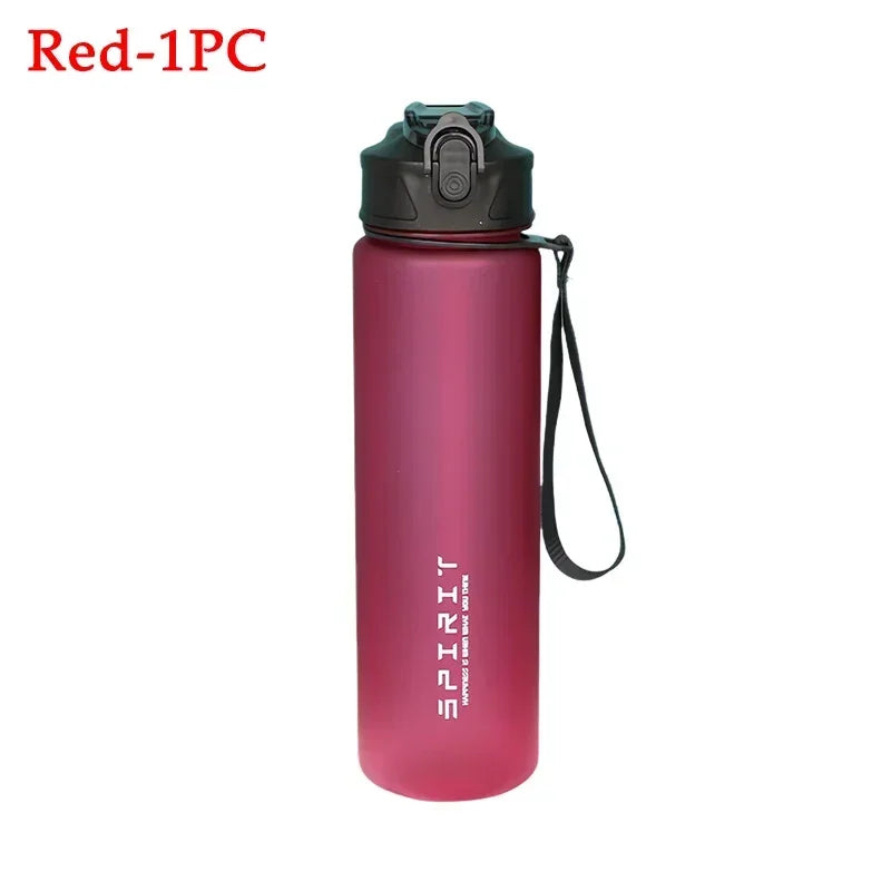 750ml Sports Water Bottle with Straw & Carrying Cord