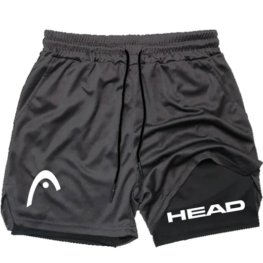 Men's 2-in-1 Compression Running Shorts