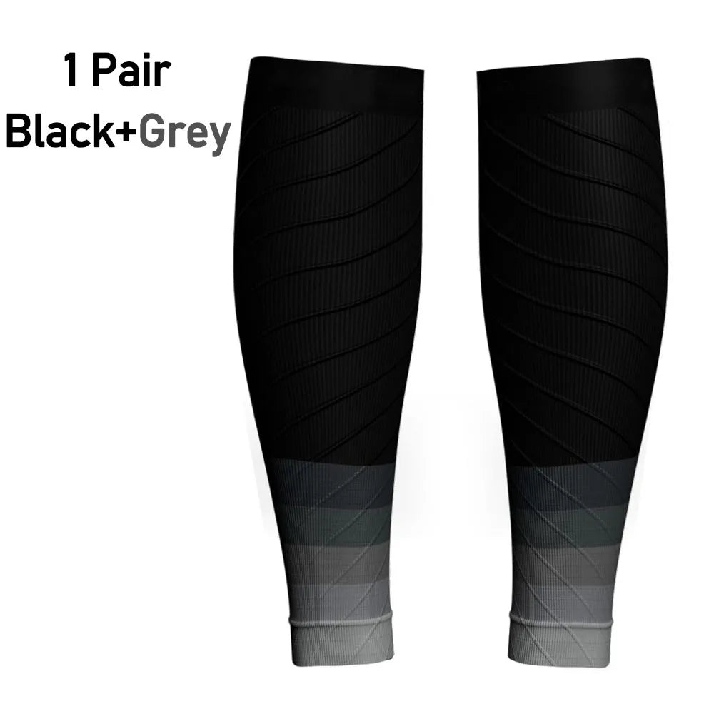 Calf Compression Sleeves - 20-30mmHg Footless Support for Running & Sports