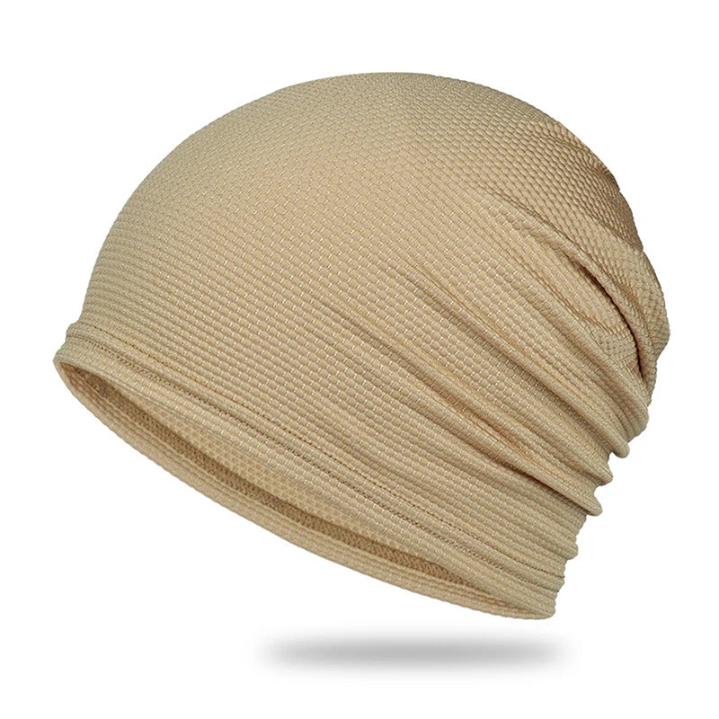 Men's Summer Running Hat - Quick-Dry Mesh Beanie