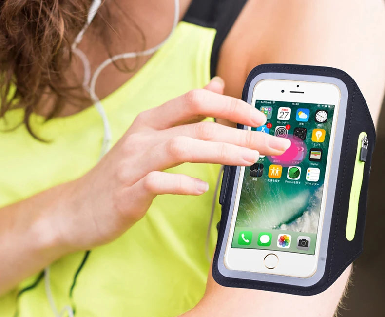 Waterproof Running Armband Phone Holder - 6.8 inch