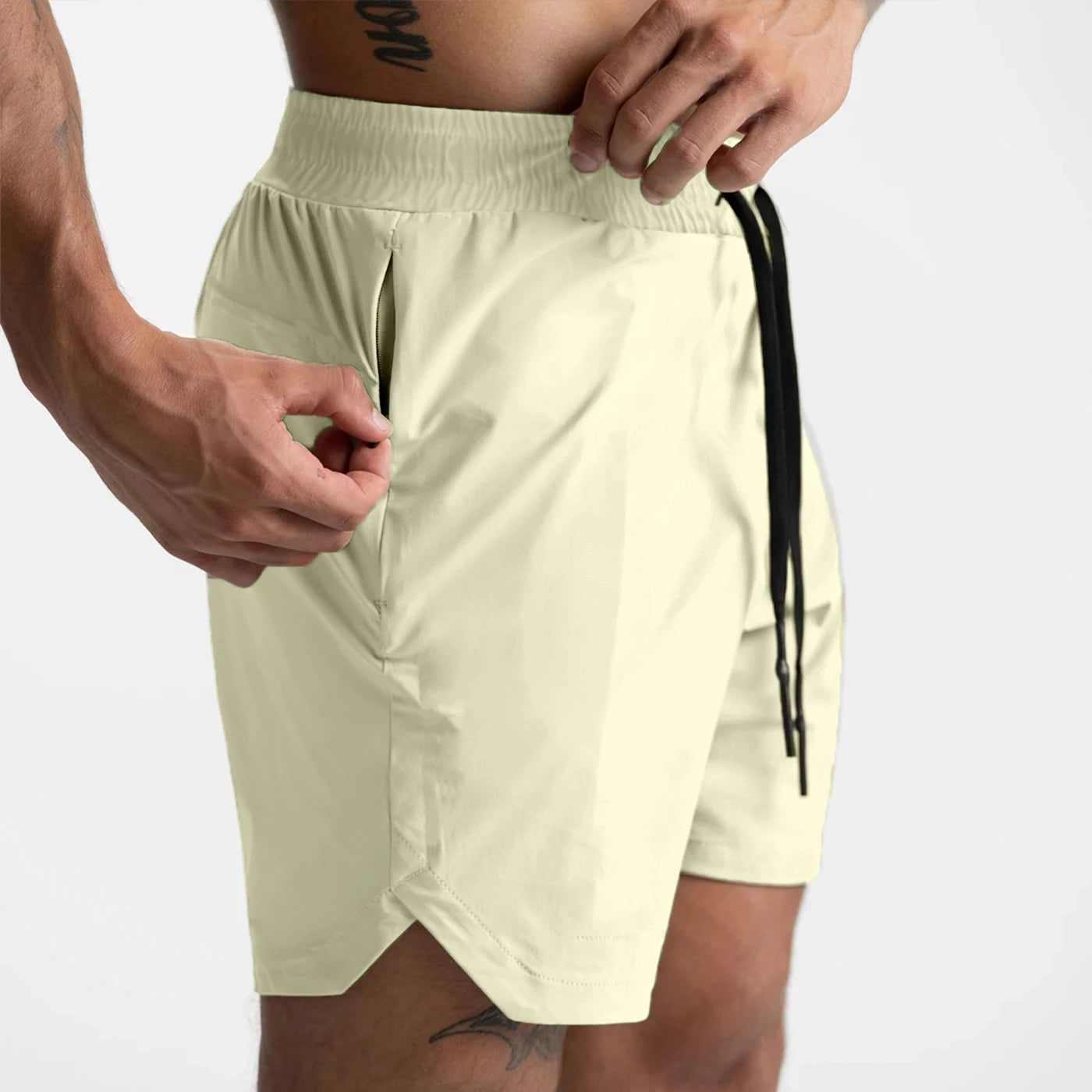 Men's Quick-Dry Running Shorts - Lightweight Woven Sports Shorts
