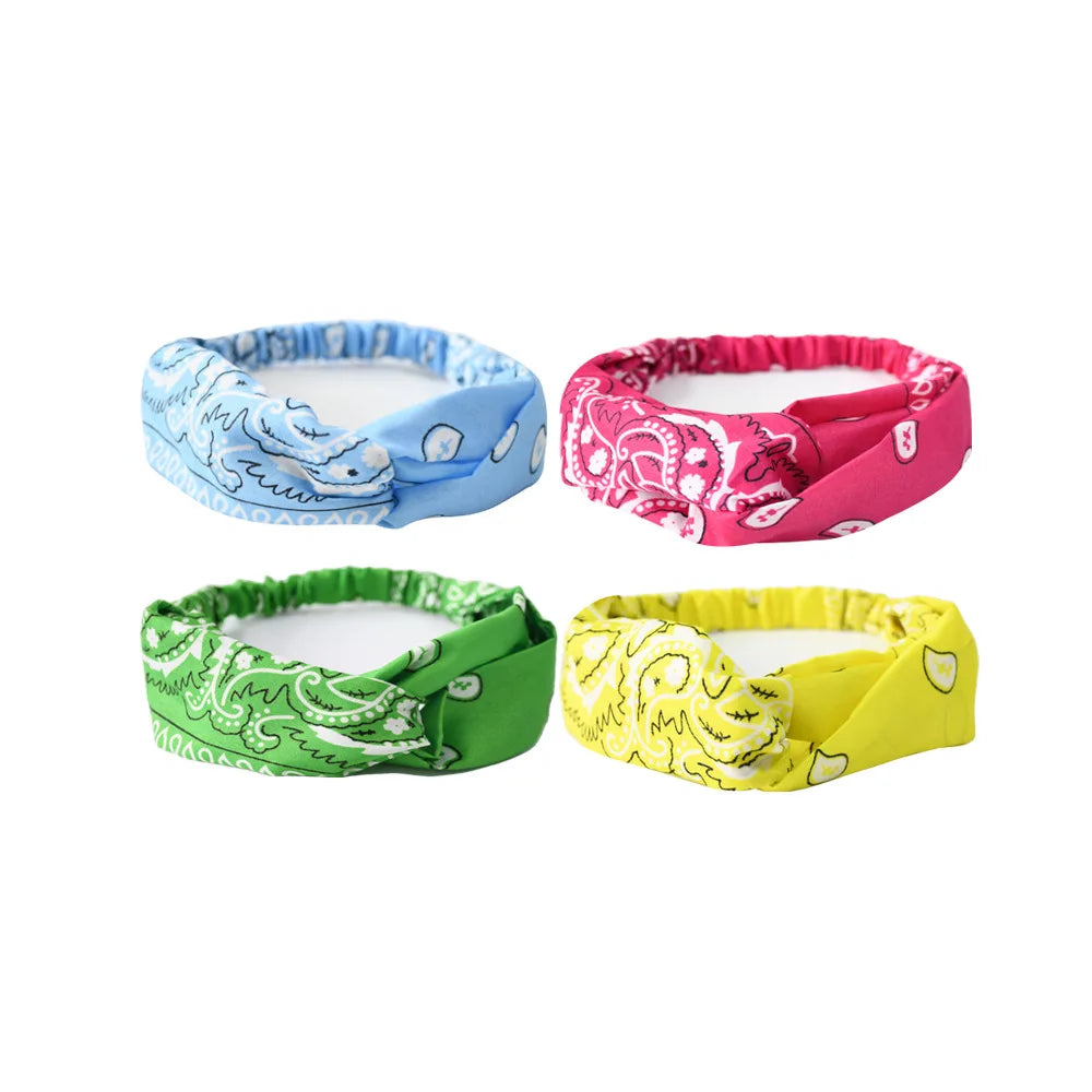 Knotted Running Headband - Sweat-Absorbing Sports Headband