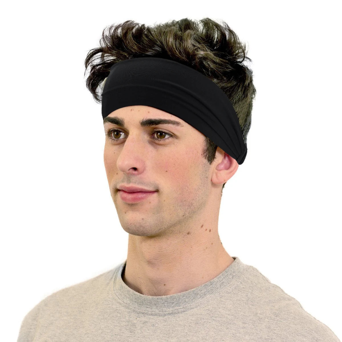 Elastic Running Headband - Soft Sweatband for Gym & Fitness