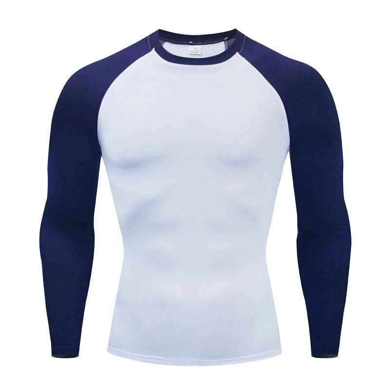 Men's Compression Base Layer Long Sleeve Running Top