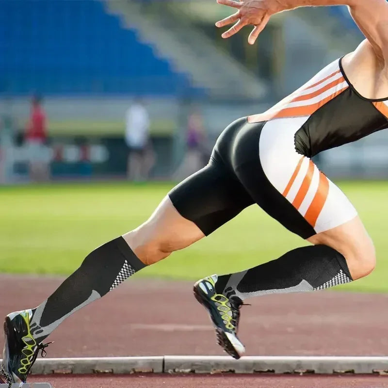 Medical Compression Socks - Athletic Support for Running, Travel & Cycling