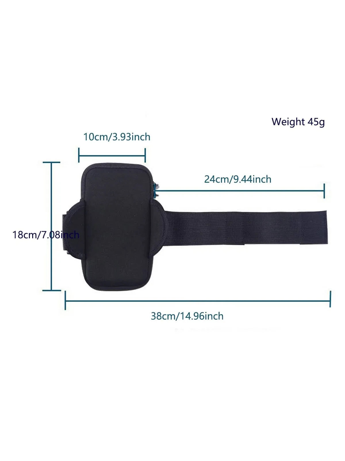 Sport Armband for Running & Gym - Fits Phones up to 6 Inches
