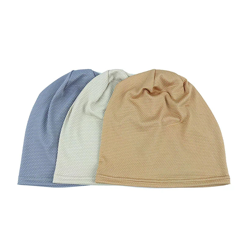Men's Summer Running Hat - Quick-Dry Mesh Beanie