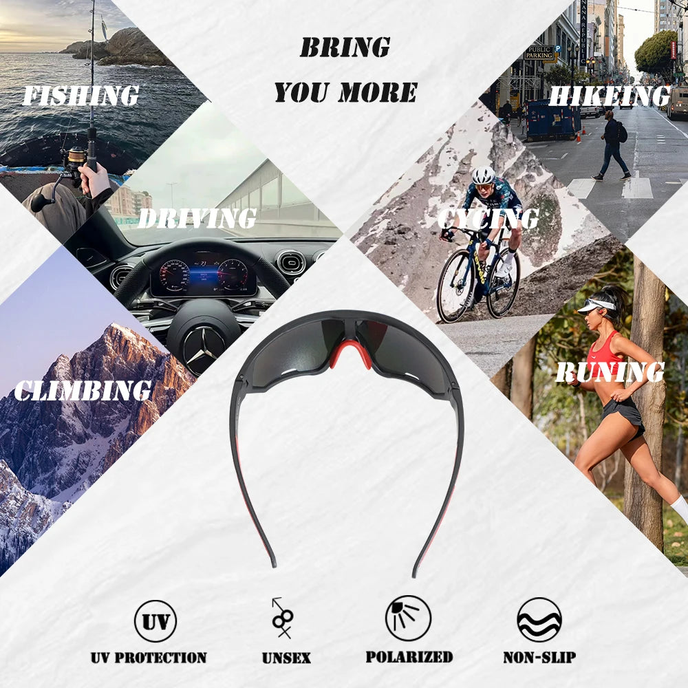 Sports Sunglasses for Running & Cycling – UV400 Protection