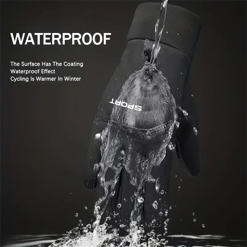 Winter Running Gloves - Touchscreen Windproof Thermal Gloves