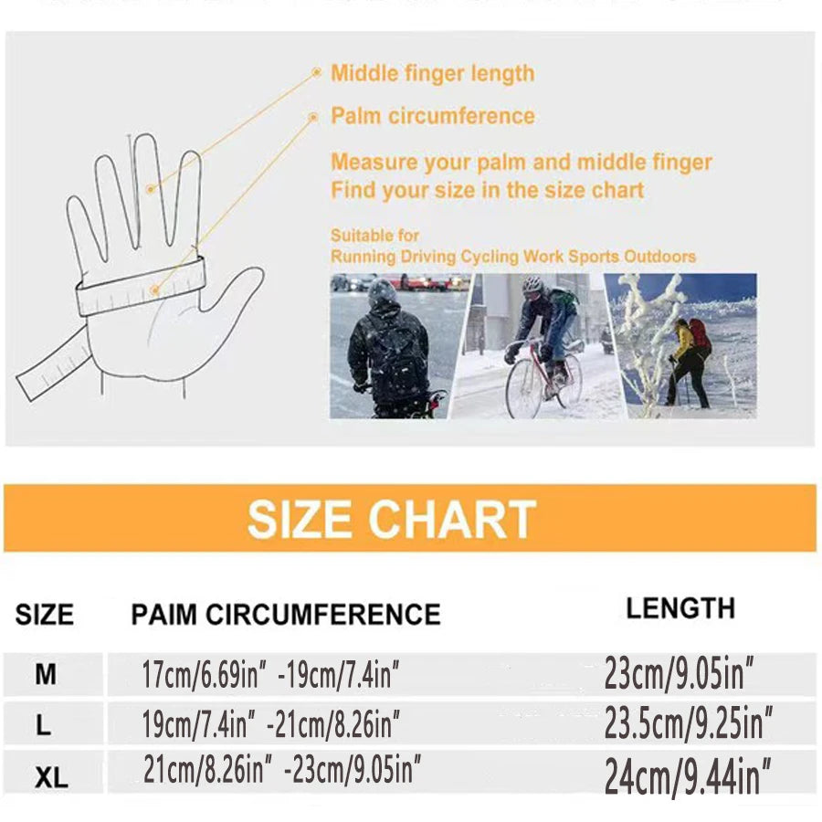 Lightweight Running Gloves,Touch Screen Anti-Slip Warm Gloves Liners for Cycling Biking Sporting Driving for Men Women